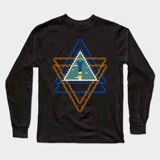 The Independence Monument in Pyramid Long Sleeve T-Shirt